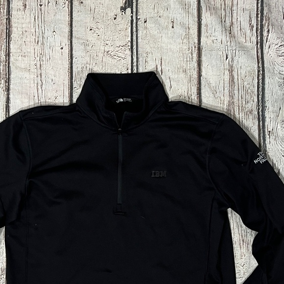 The North Face Mens 1/4 Zip Up Pullover Corporate Jacket Outwear - Picture 2 of 5